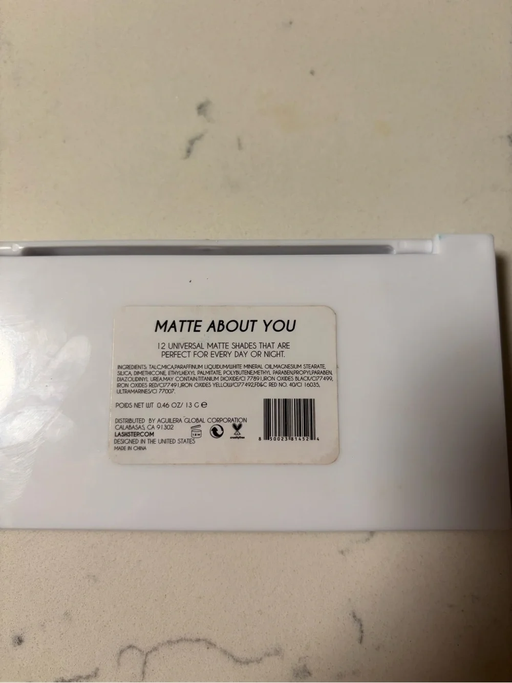 Neutral Matte Eyeshadow Palette - Lash Step 